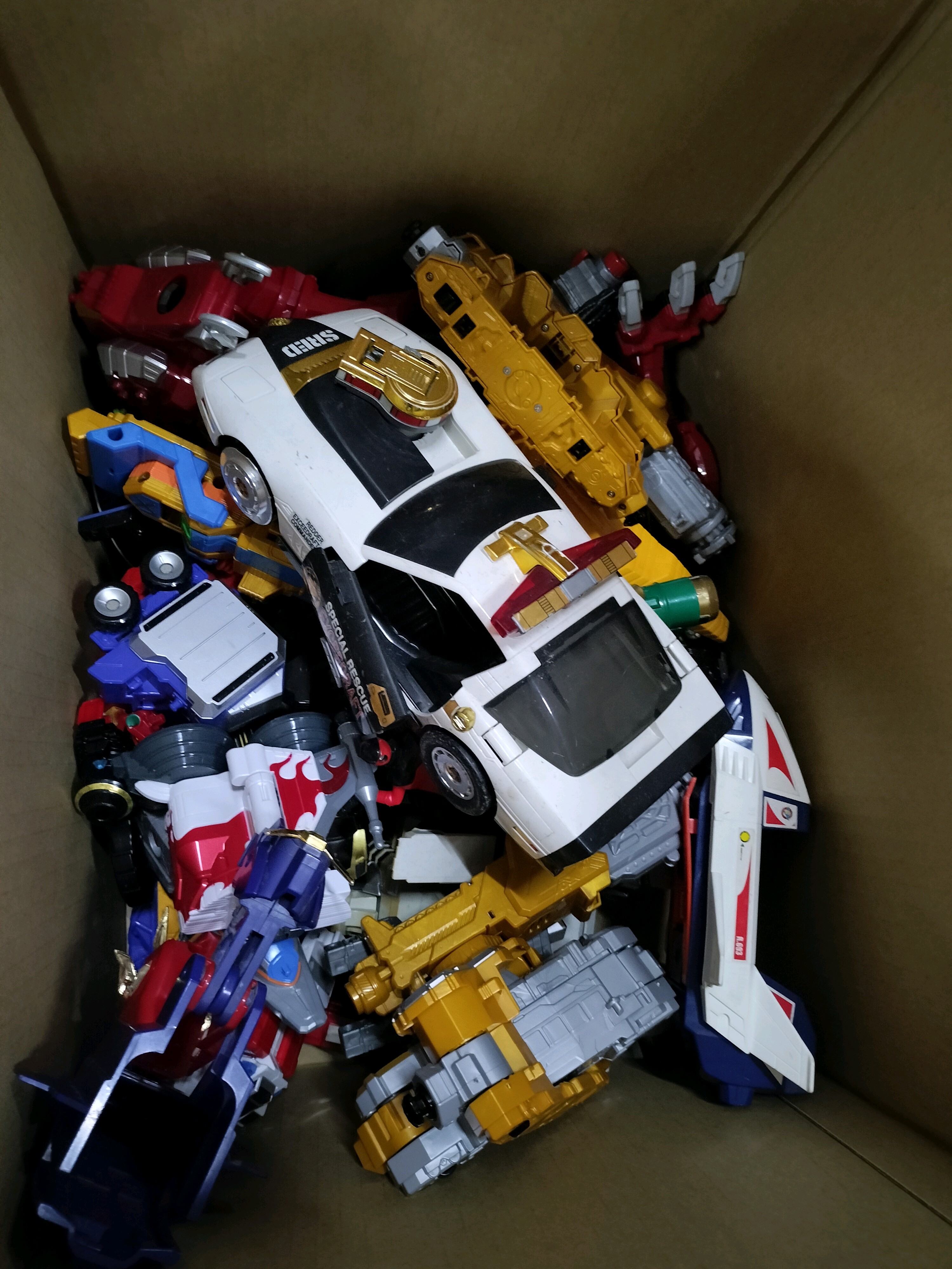 １円スタート J0134 戦隊シリーズ 戦隊ロボ 特撮ヒーロー ロボット おもちゃ まとめ売り 約20kg 相当